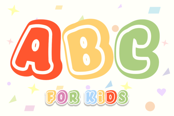 Abc: A Playful Typeface for Whimsical and Engaging Designs