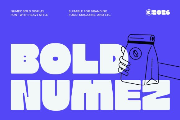 Bold Numez: The Font That Makes Your Brand Unmissable