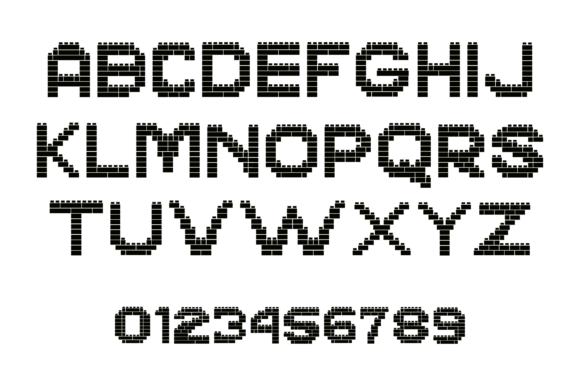 Building Blocks Smart: A Dynamic Font for Modern Designs