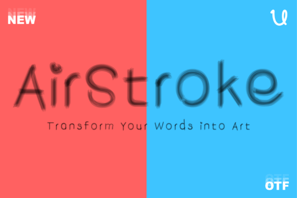 Experience AirStroke: A Typeface Born from Motion