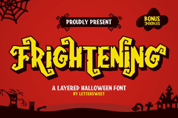 Frightening Font: The Bold Choice for Halloween Design