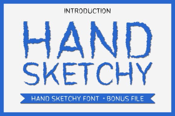 Hand Sketchy: A Vibrant Font for Joyful, Whimsical Design