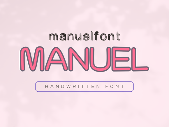 Manuel: A Handwritten Font for Bold Branding
