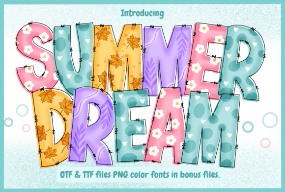 Summer Dream Font: Infuse Projects with Seasonal Joy