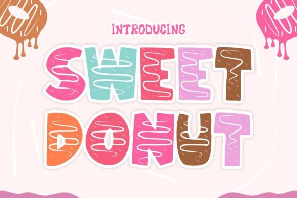Sweet Donut: A Creative Font for Fun & Whimsical Designs