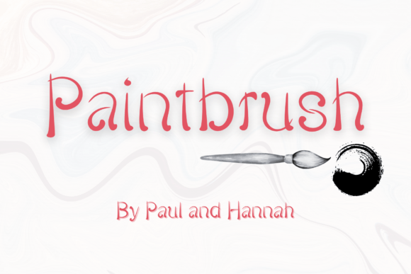 Unleash Your Creative Flow with the Paintbrush Font