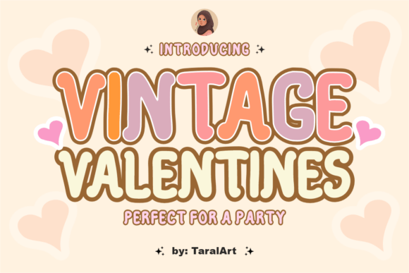 Vintage Valentines: A Typeface for Sweet, Retro Romance