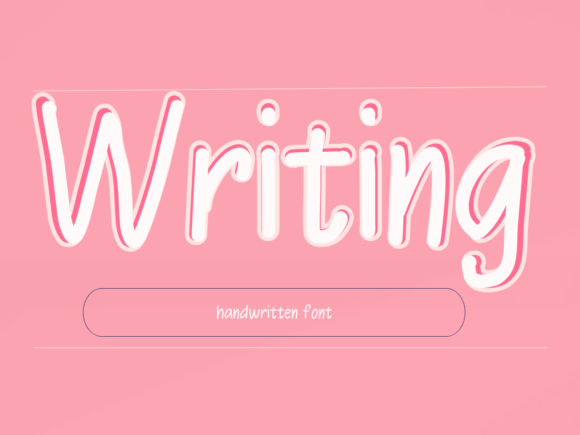 Writing: The Handwritten Font for Modern Branding